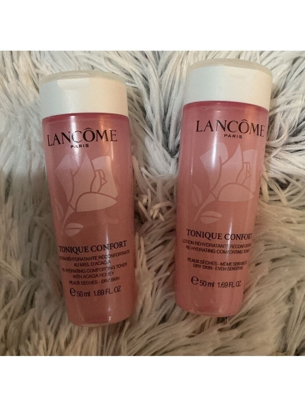 Lancôme Paris Tonique Confort new 2 bottles 1.69 fl oz each